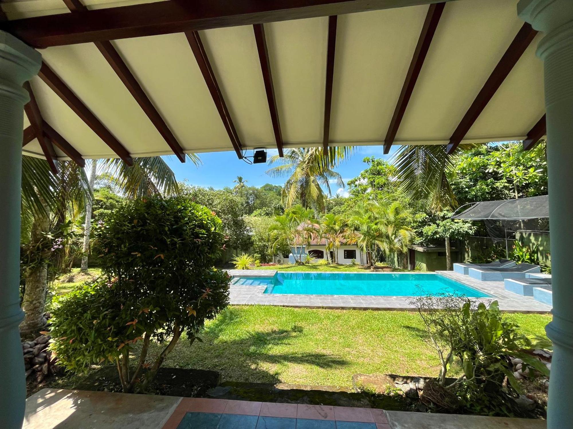Garden Haven Hikkaduwa Villa Bagian luar foto
