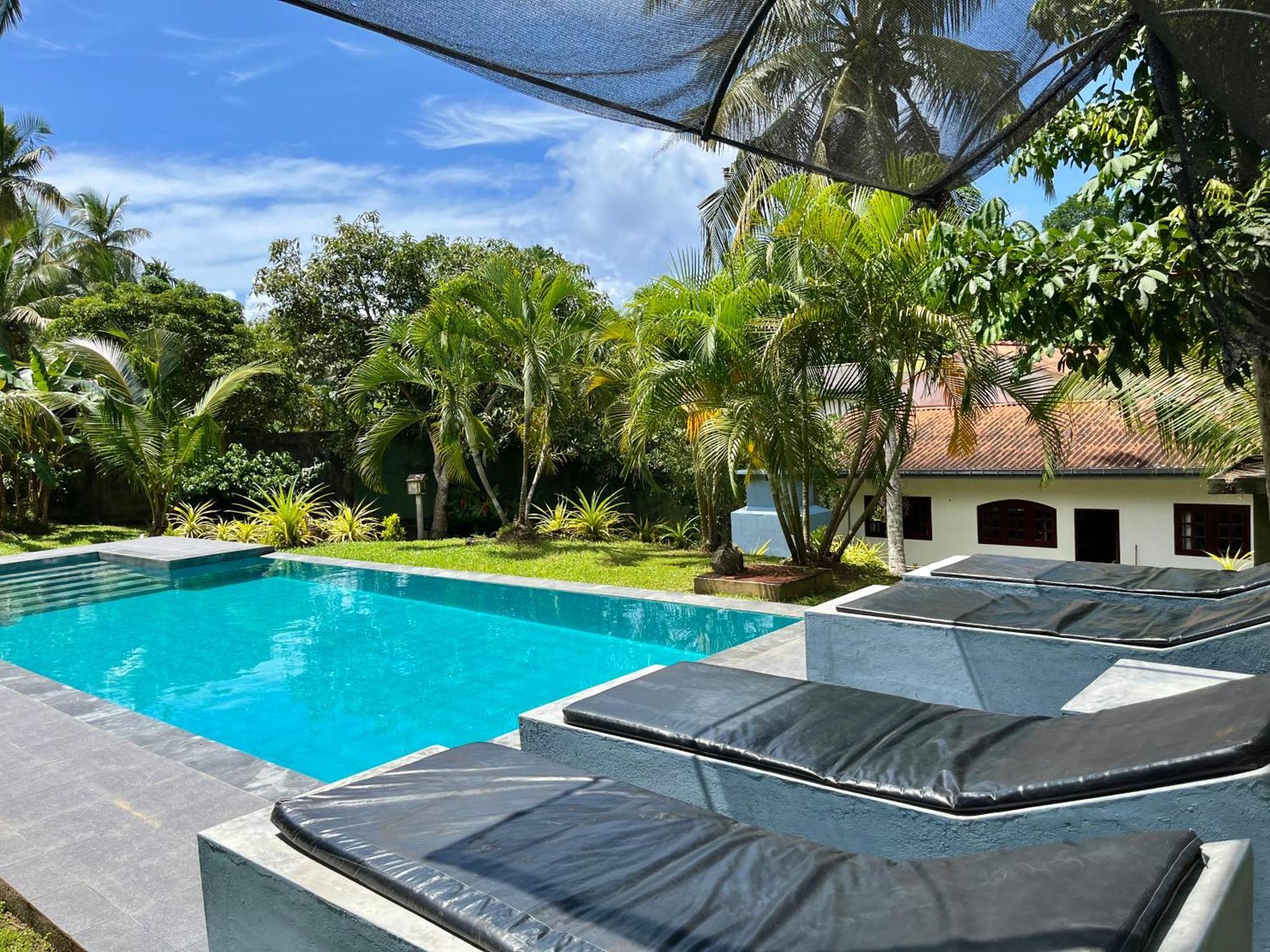 Garden Haven Hikkaduwa Villa Bagian luar foto