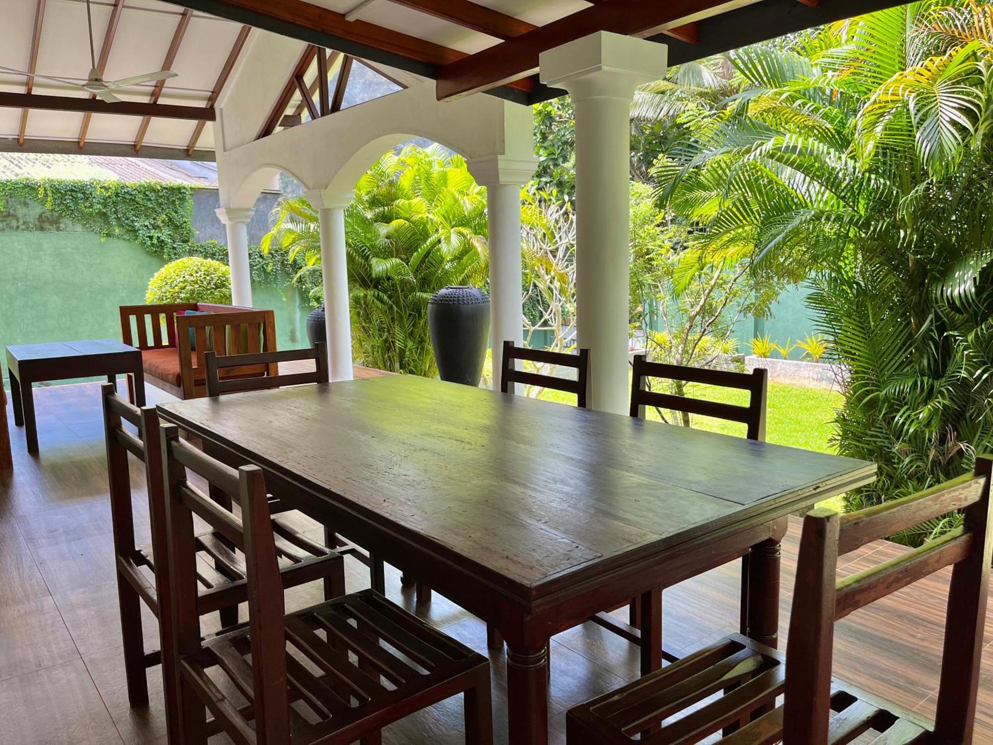 Garden Haven Hikkaduwa Villa Bagian luar foto